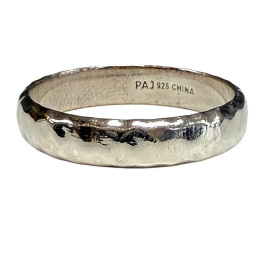 Hammered Silver Ring
