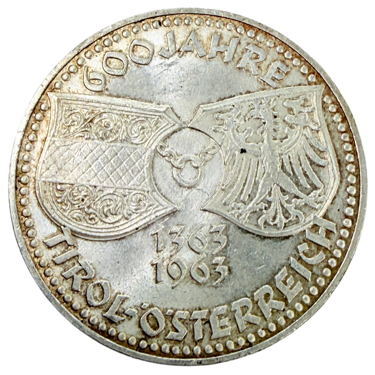 1963 Austria 50 Shillings (AU)