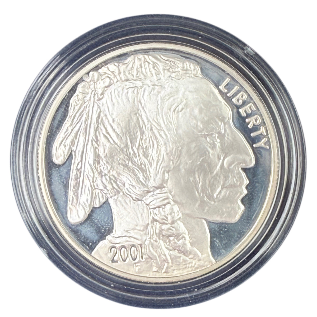 2001 Buffalo Two Coin Set BU & Proof