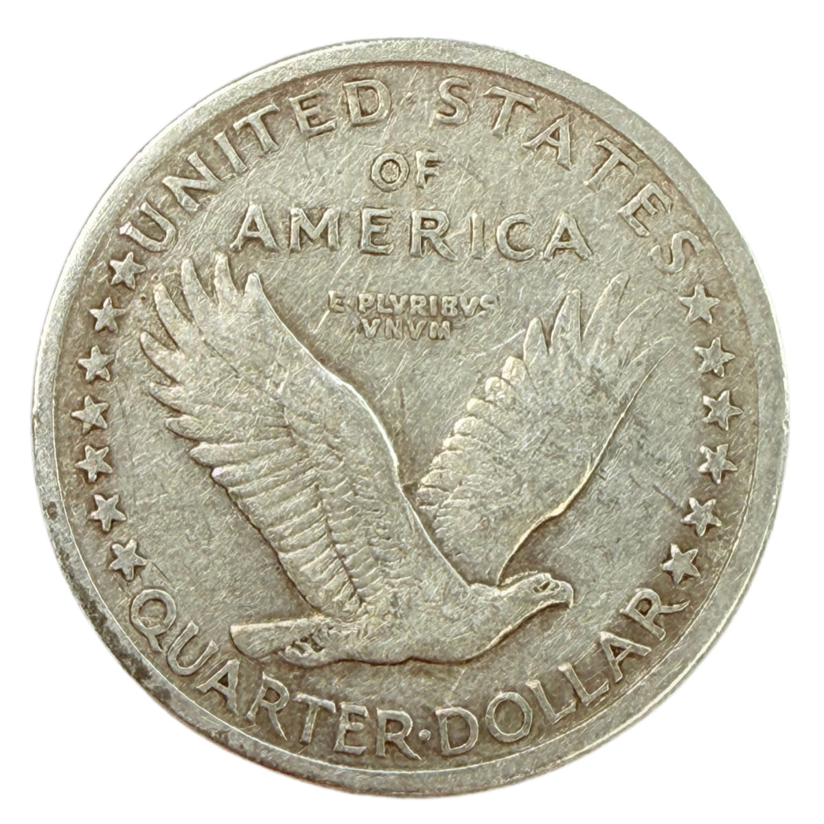 1917 Type 1 Standing Liberty Quarter (XF Details)