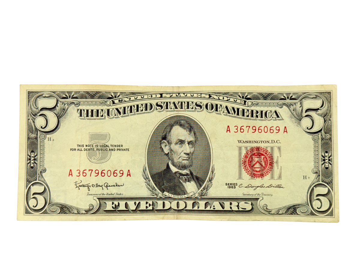 1963 $5 Legal Tender Note (VF)