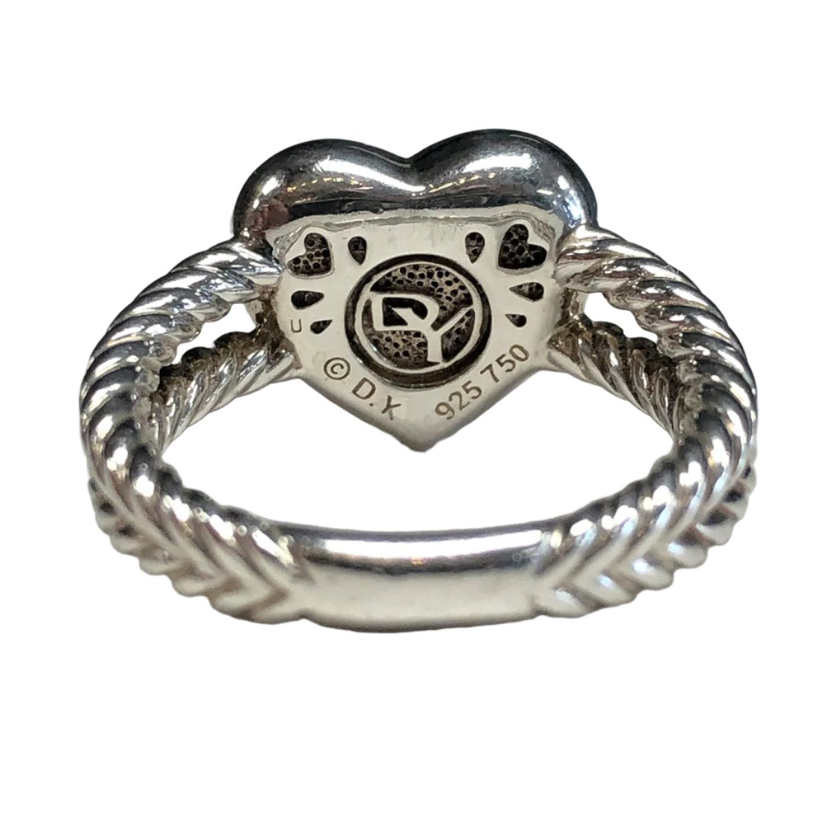 David Yurman Classic Cable Heart Ring Great Lakes Coin