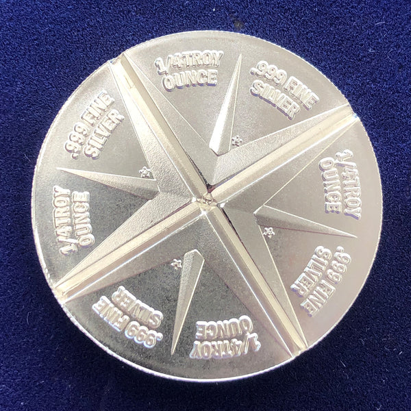 Double Divisible 1 oz Silver Round (BU) - Great Lakes Coin
