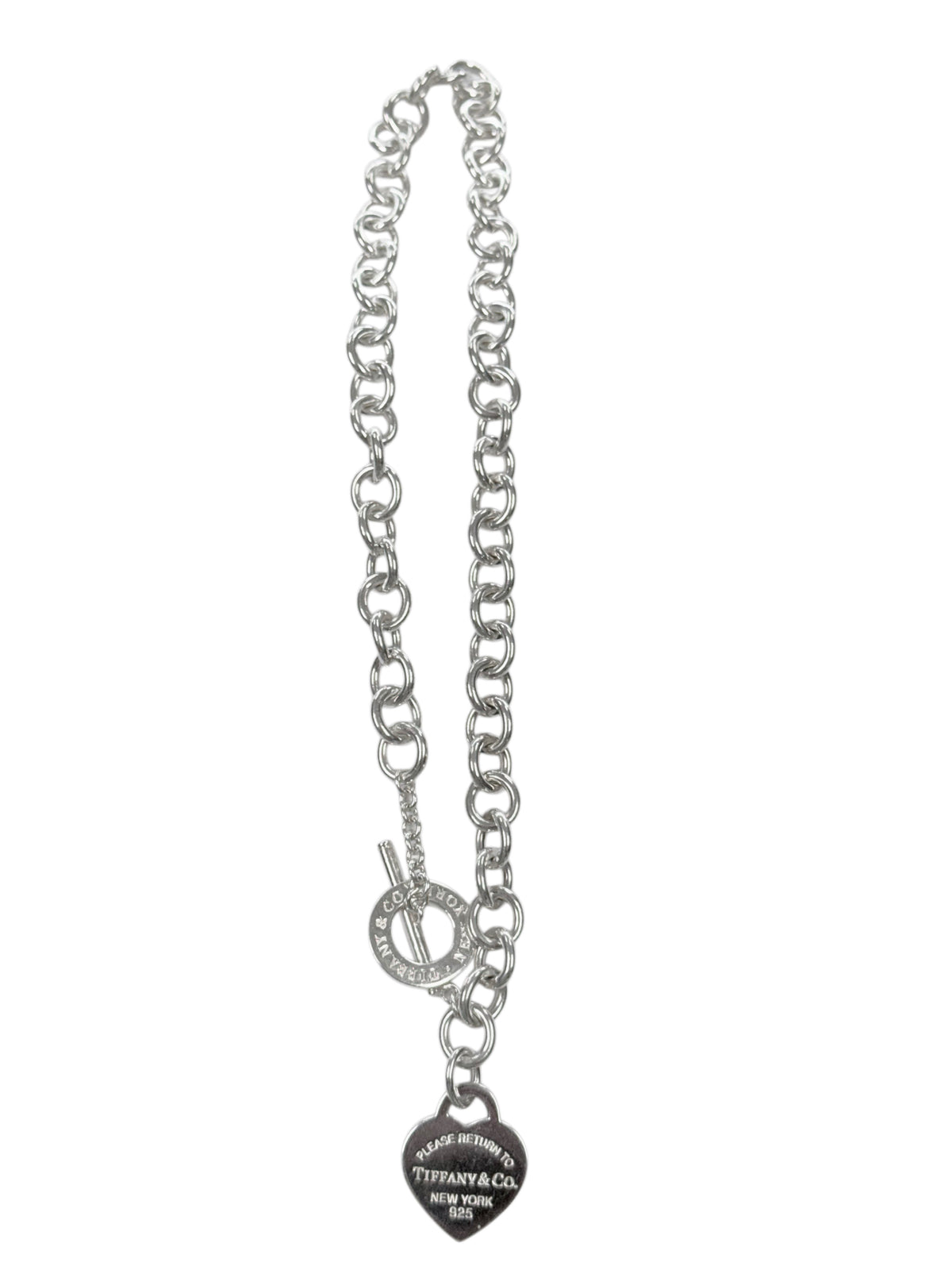 Tiffany & Co Heart Tag Necklace
