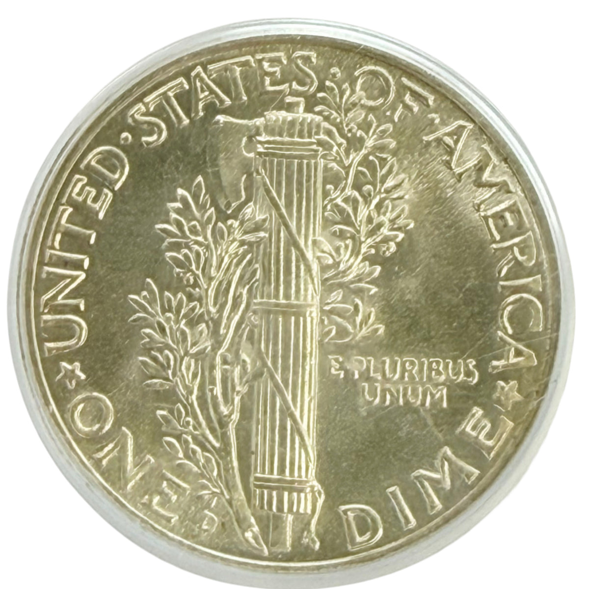 1939-D Mercury Head Dime PCGS MS65FB