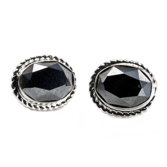 Hematite Stud Earrings
