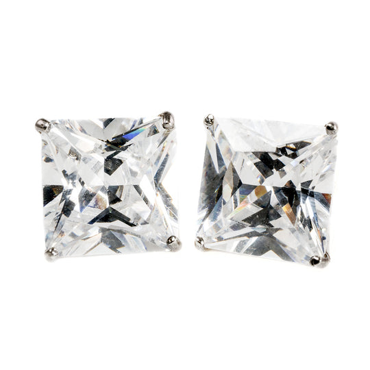 Silver & Cubic Zirconia Earrings