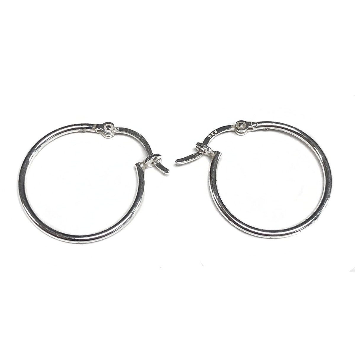 Silver Hoop Earrings