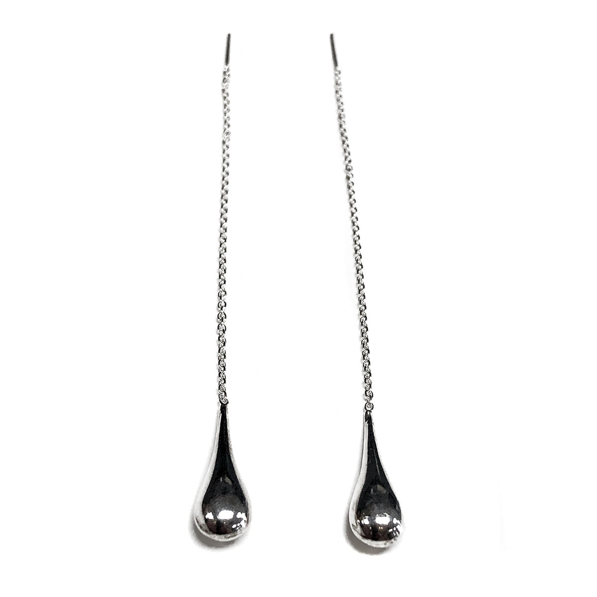 Silver Teardrop Earrings