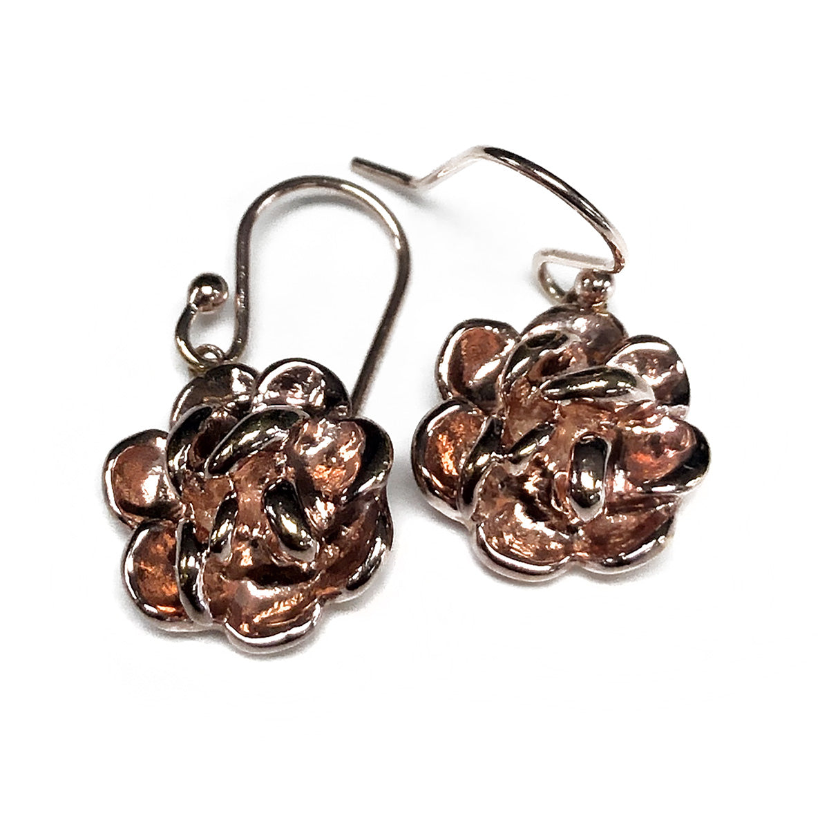 Ippolita Rose Gold Rose Dangle Earrings