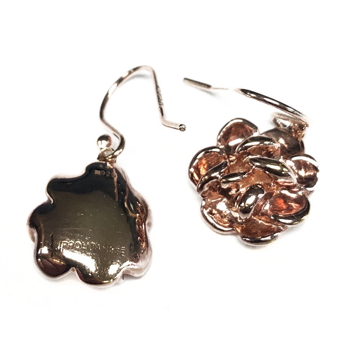 Ippolita Rose Gold Rose Dangle Earrings