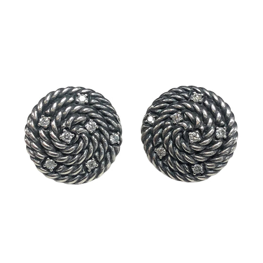 David Yurman Cable Coil Diamond Earrings