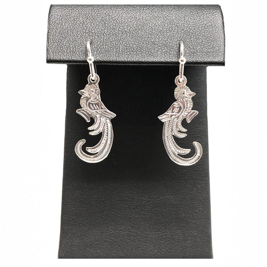 Silver Bird Earrings
