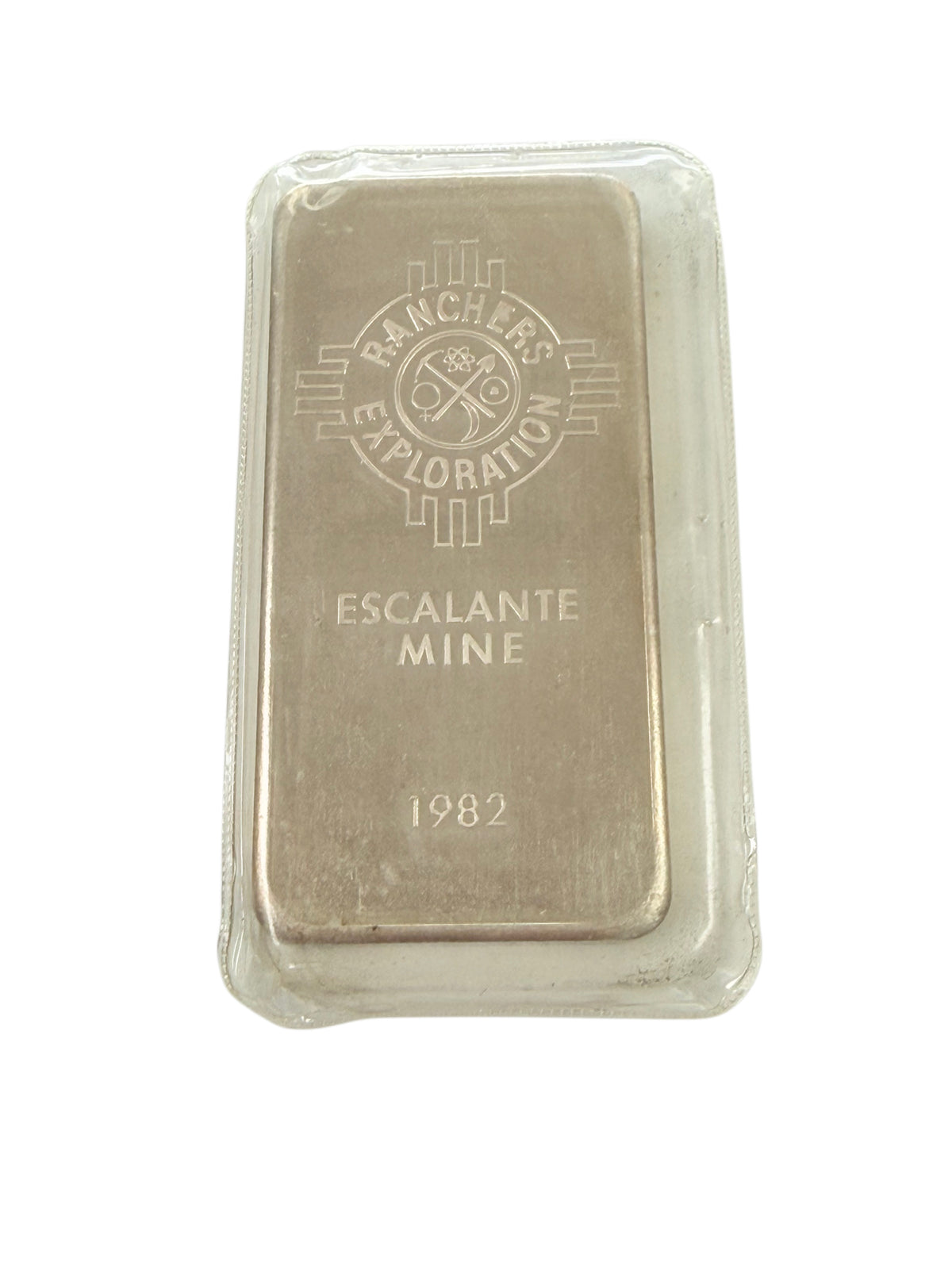 1982 Johnson Matthey Escalante Mint 10 oz Silver Bar (Sealed)