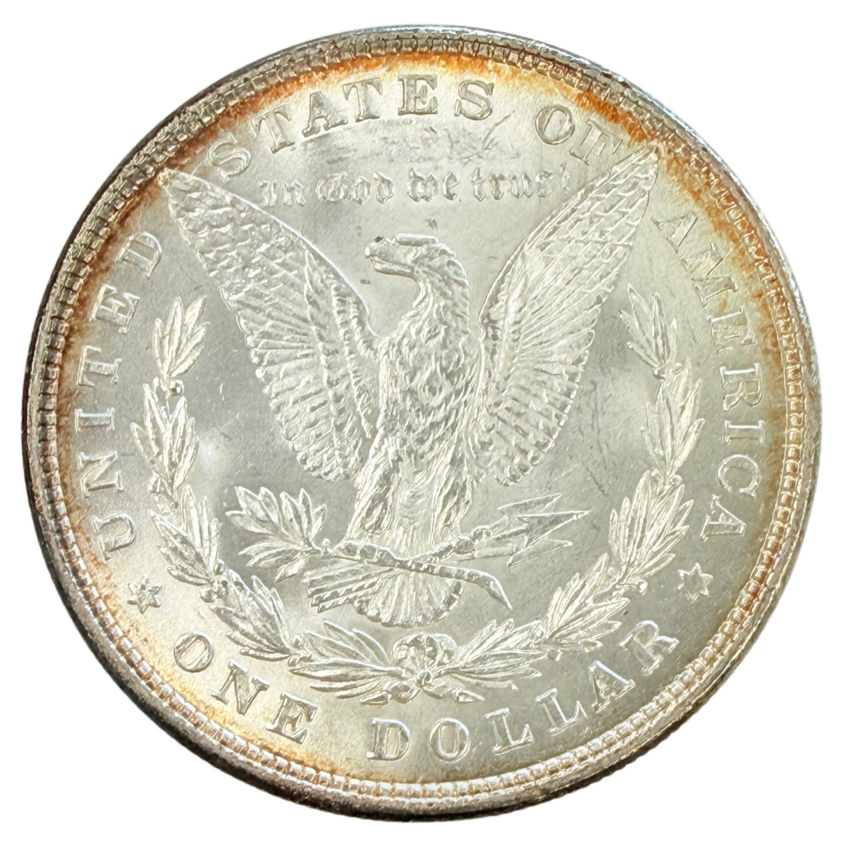 1878 8 Tailfeather Morgan Silver Dollar (BU)