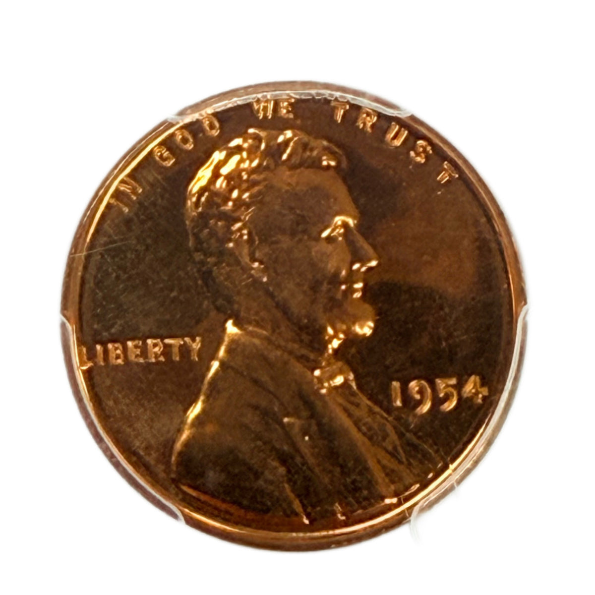 1954 Lincoln Cent PCGS PR66RD