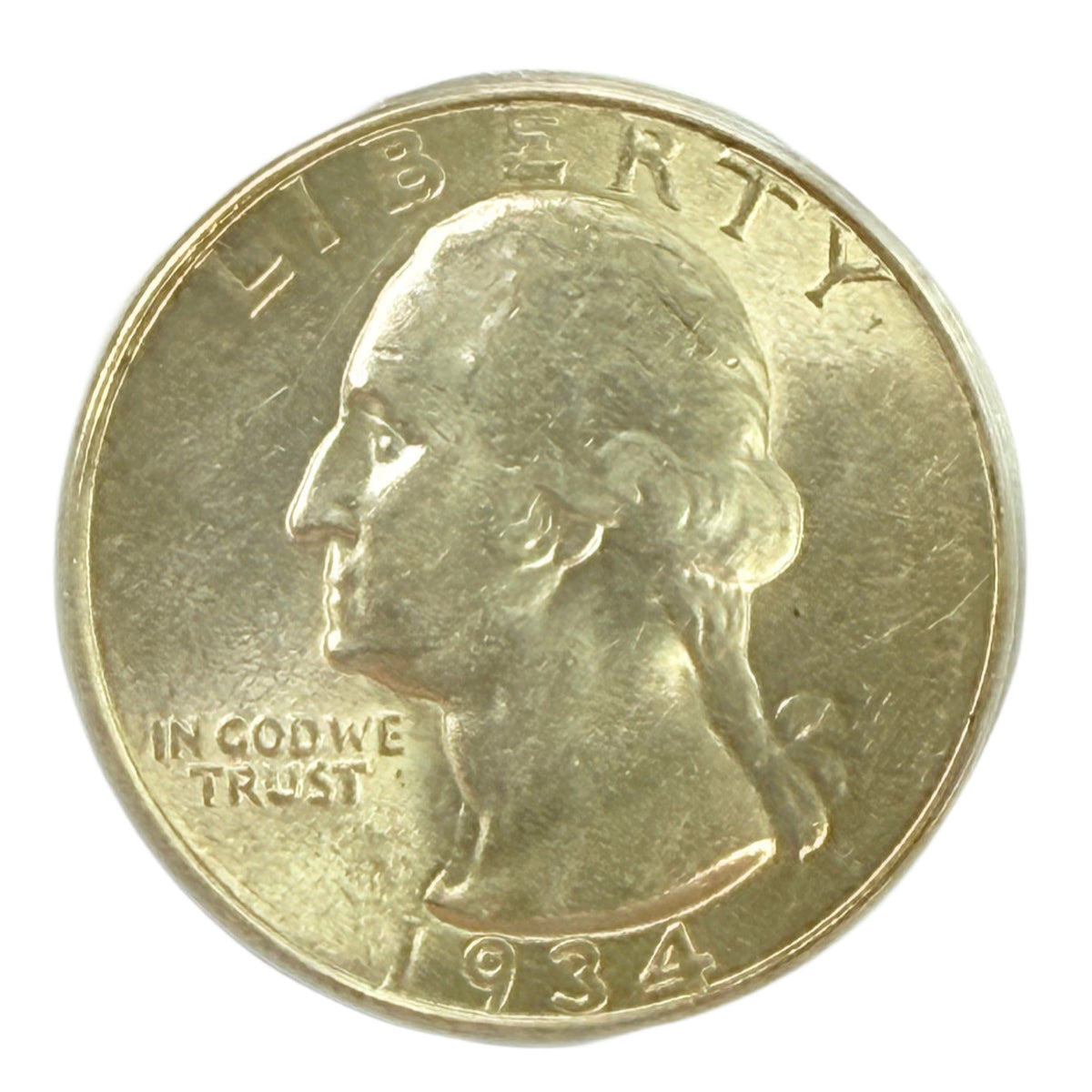 1934-D Washington Quarter PCGS AU58