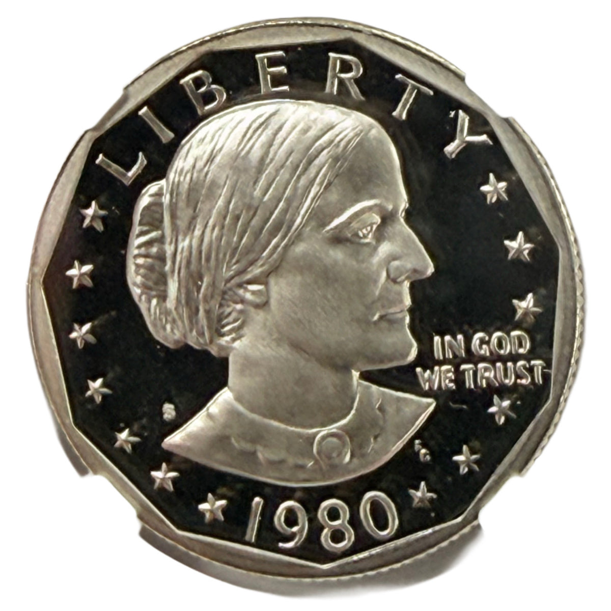 1980-S Susan B Anthony Dollar NGC PF69 Ultra Cameo