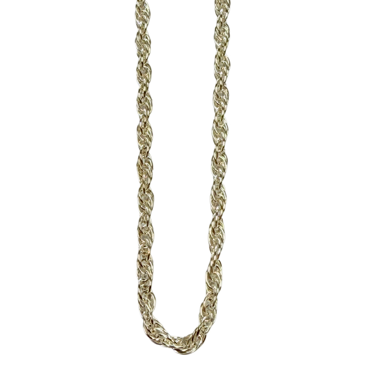 Silver Rope Necklace