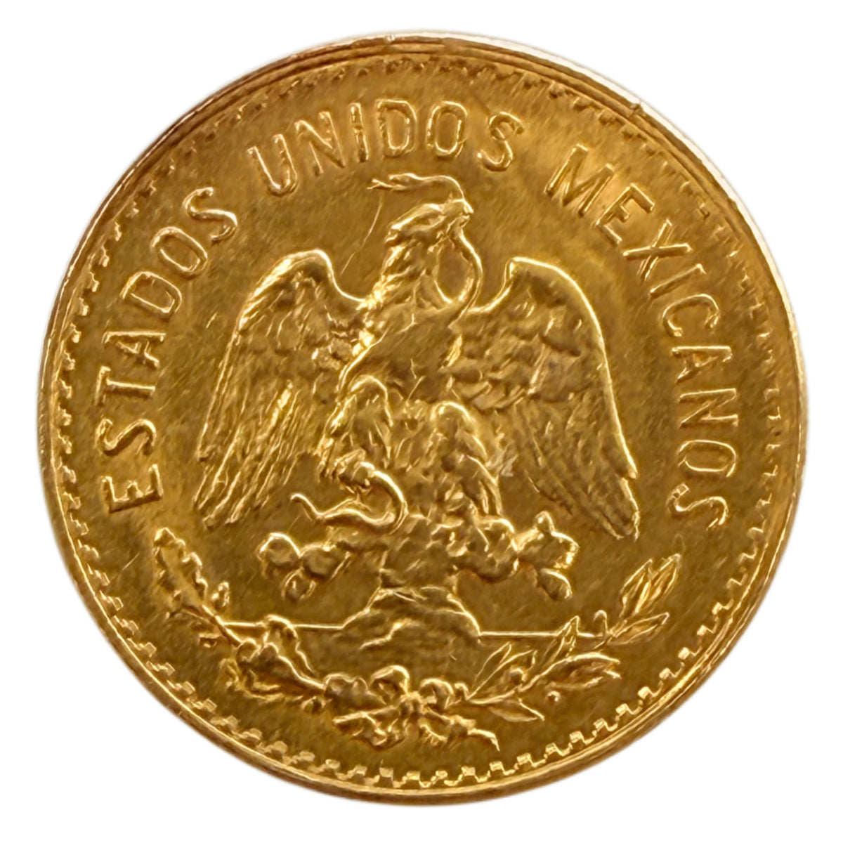 Mexican 5 Pesos Gold Coin (AU)