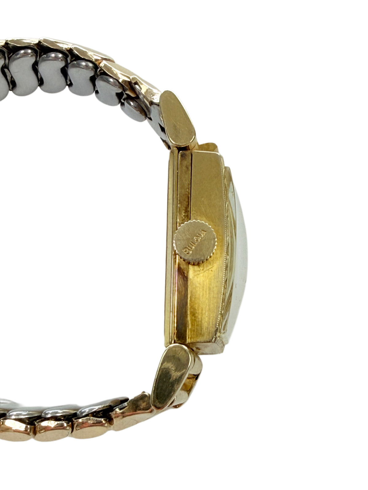 1950’s Bulova 10k Rolled Gold Plate Flip Top Gents Wrist Watch