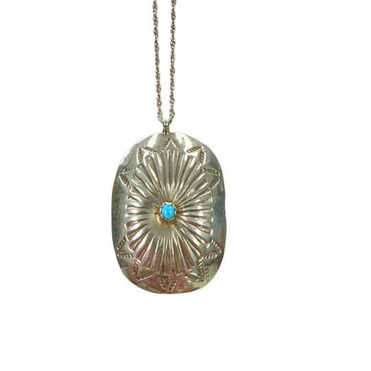 Silver & Turquoise Necklace