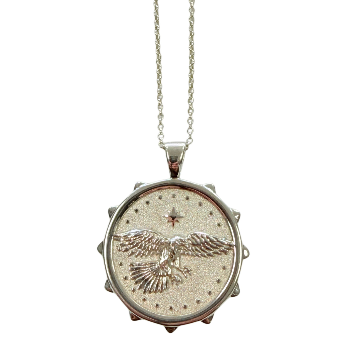 Jane Win Protect Eagle Necklace