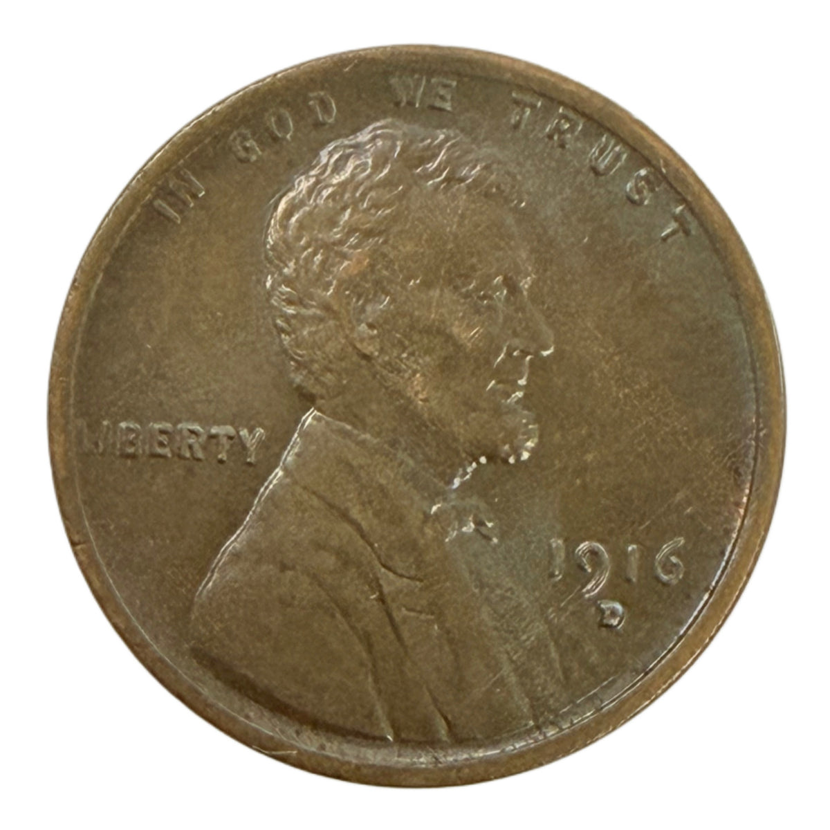 1916-D Lincoln Cent (AU)