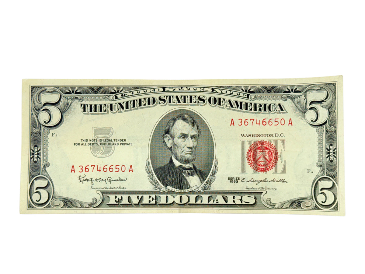1963 $5 Legal Tender Note (Very Fine)