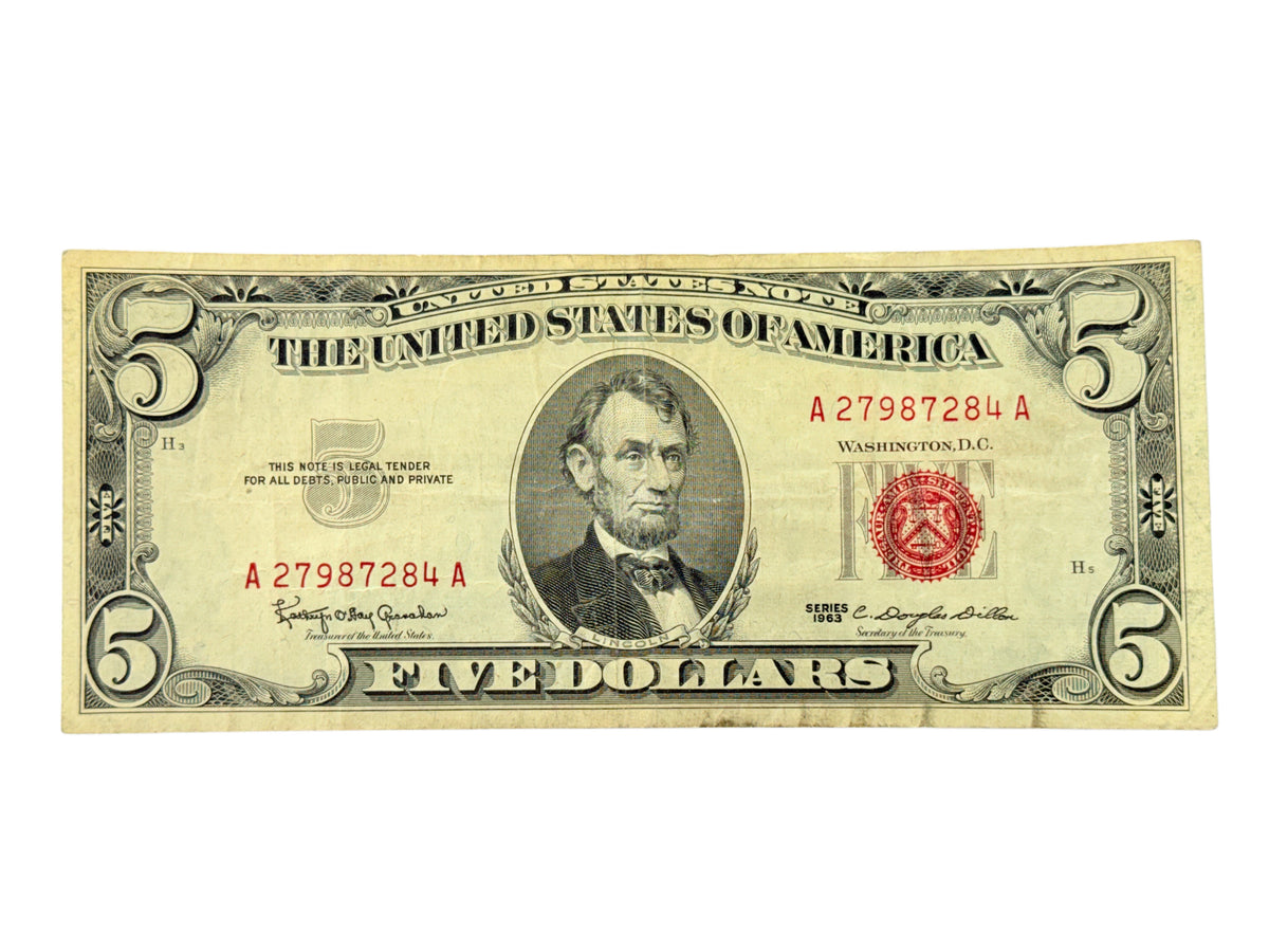 1963 $5 Legal Tender Note (VF)
