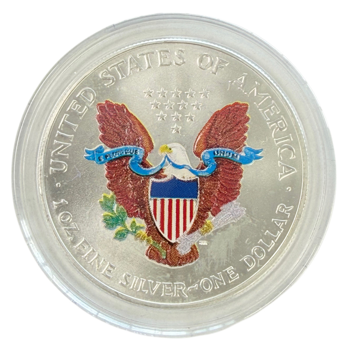 2000 1 oz Colorized American Silver Eagle
