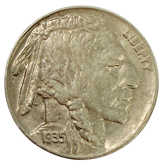 1935 Buffalo Nickel (AU)