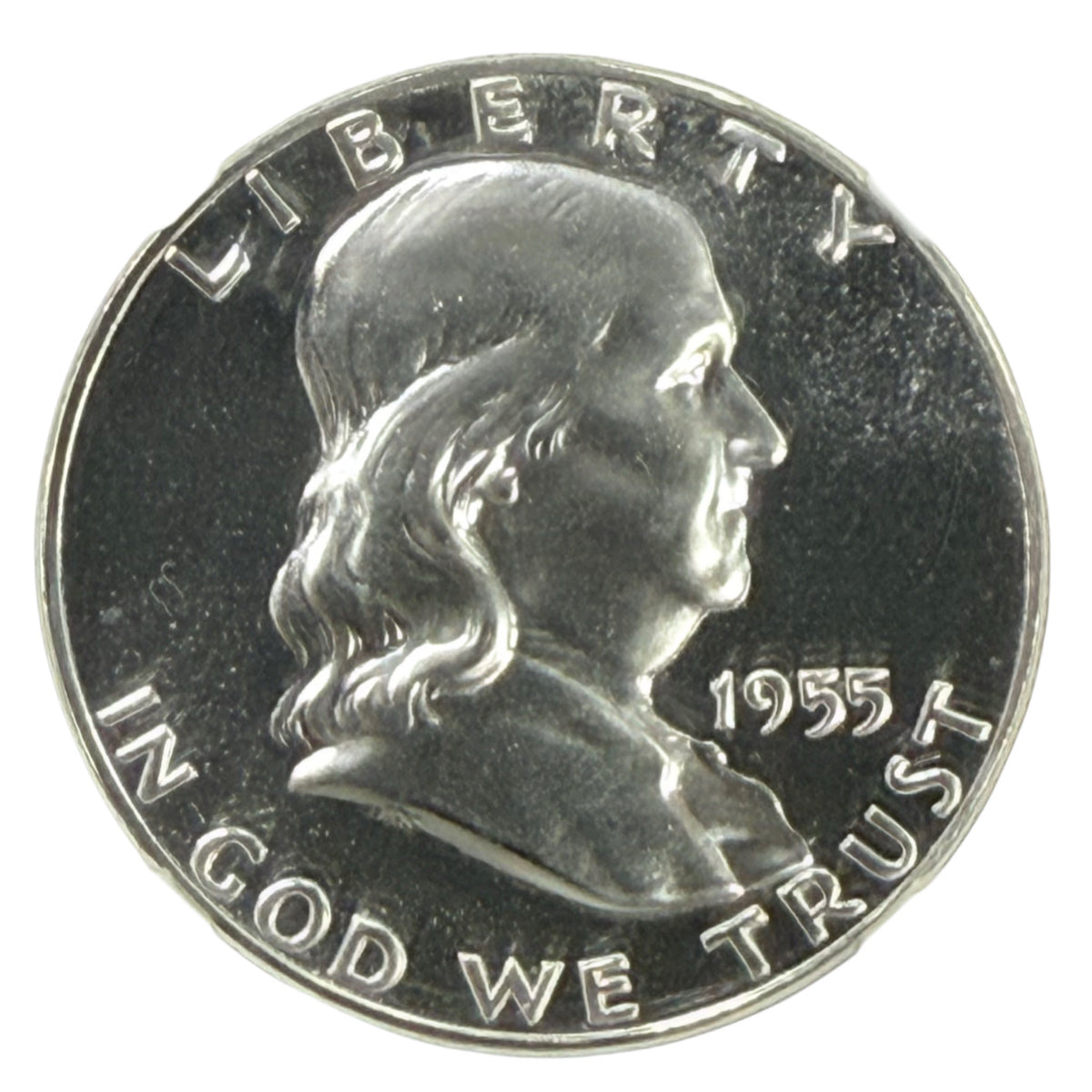 1955 Franklin Half Dollar NGC PF68