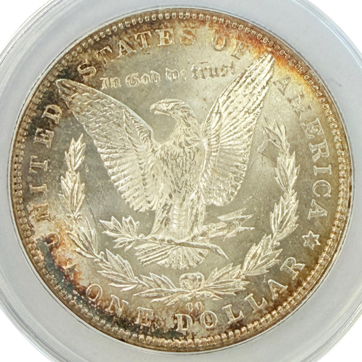 1893-CC Morgan Silver Dollar ANACS MS60