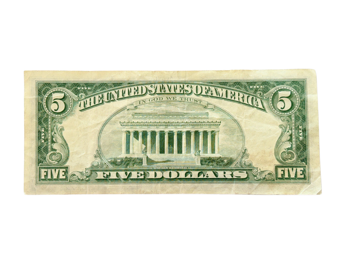 1963 $5 Legal Tender Note (VF)