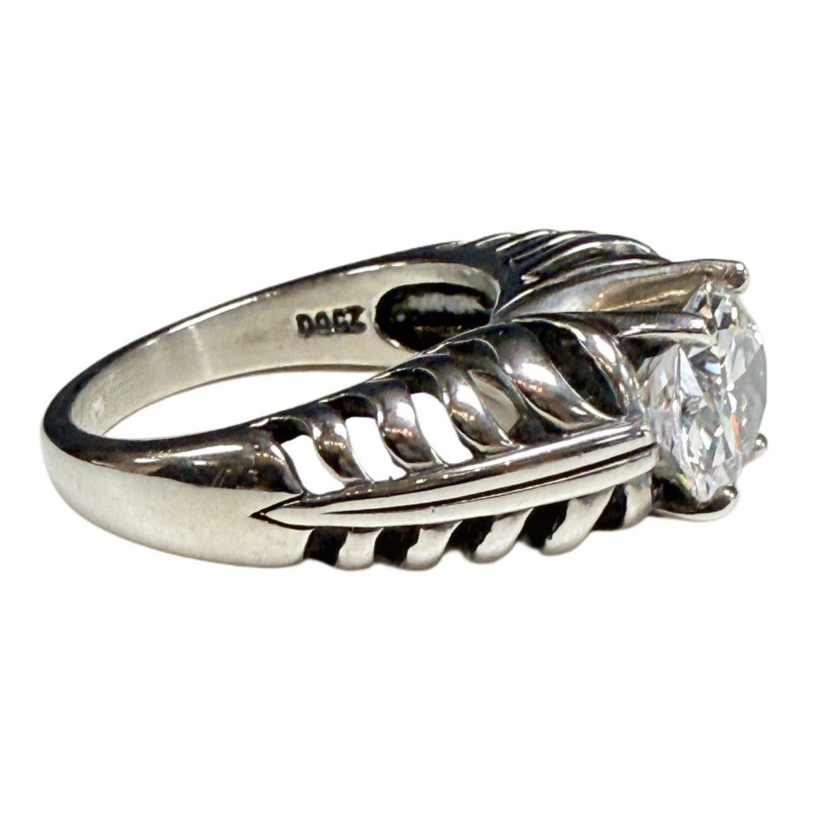 Silver & Cubic Zirconia Ring
