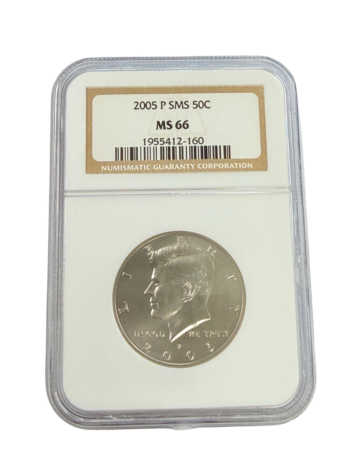 2005-P Kennedy Half Doller NGC MS66
