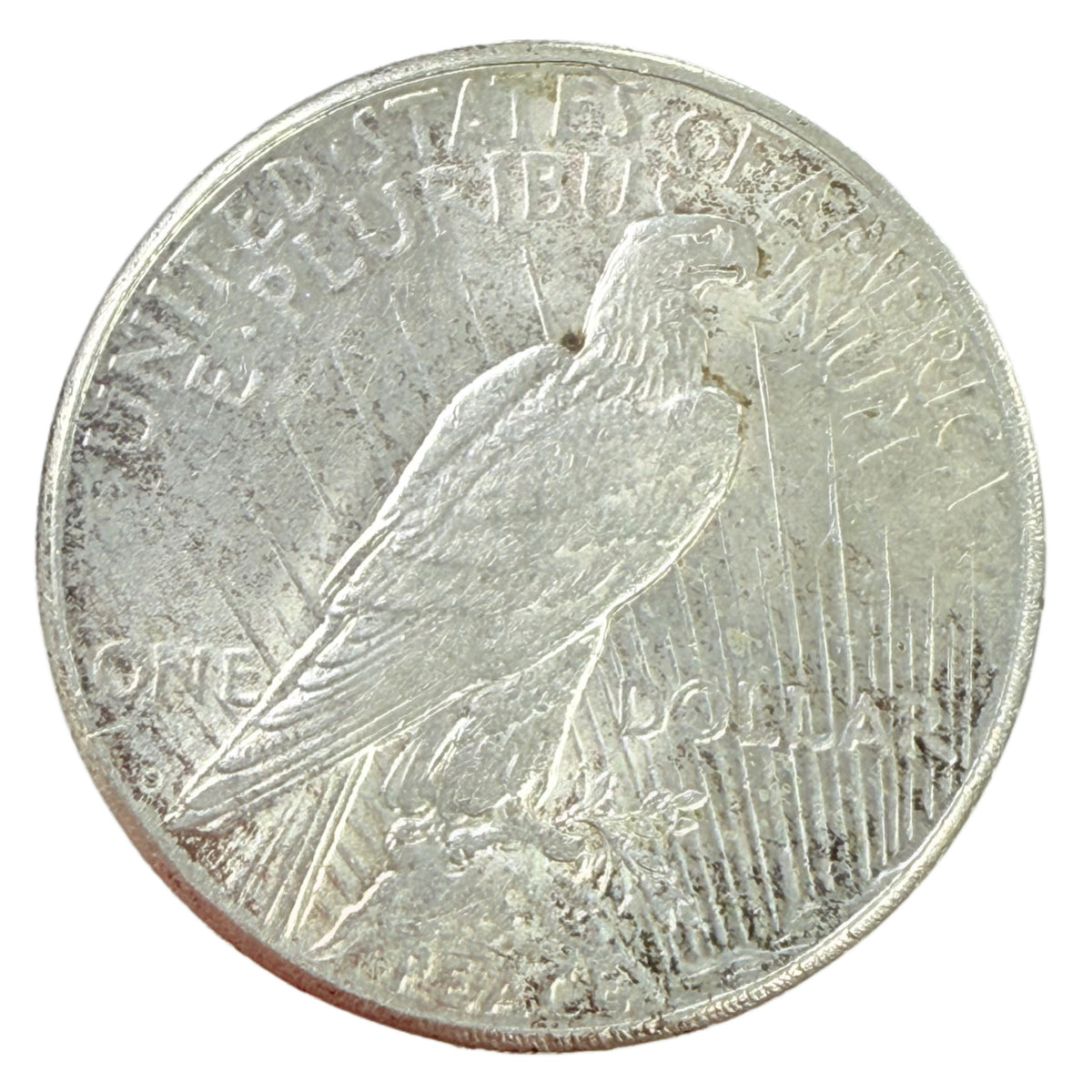 1924-S Peace Silver Dollar (AU Details)