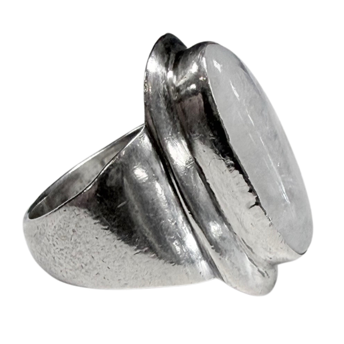 Silver & Moonstone Ring