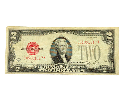 1928-G $2 Legal Tender (VF)