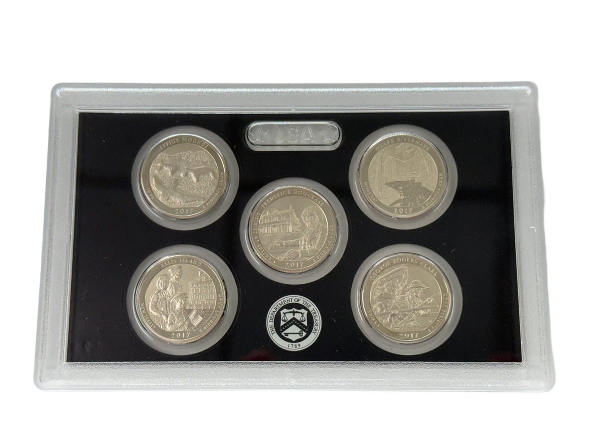 2017-S 225th Anniversary Enhanced 10 Coin Uncirculated Set