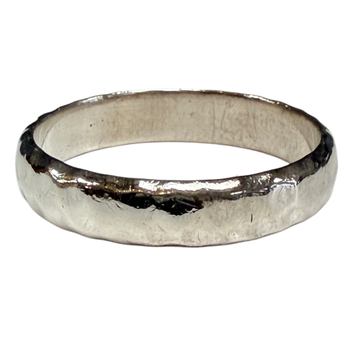 Hammered Silver Ring