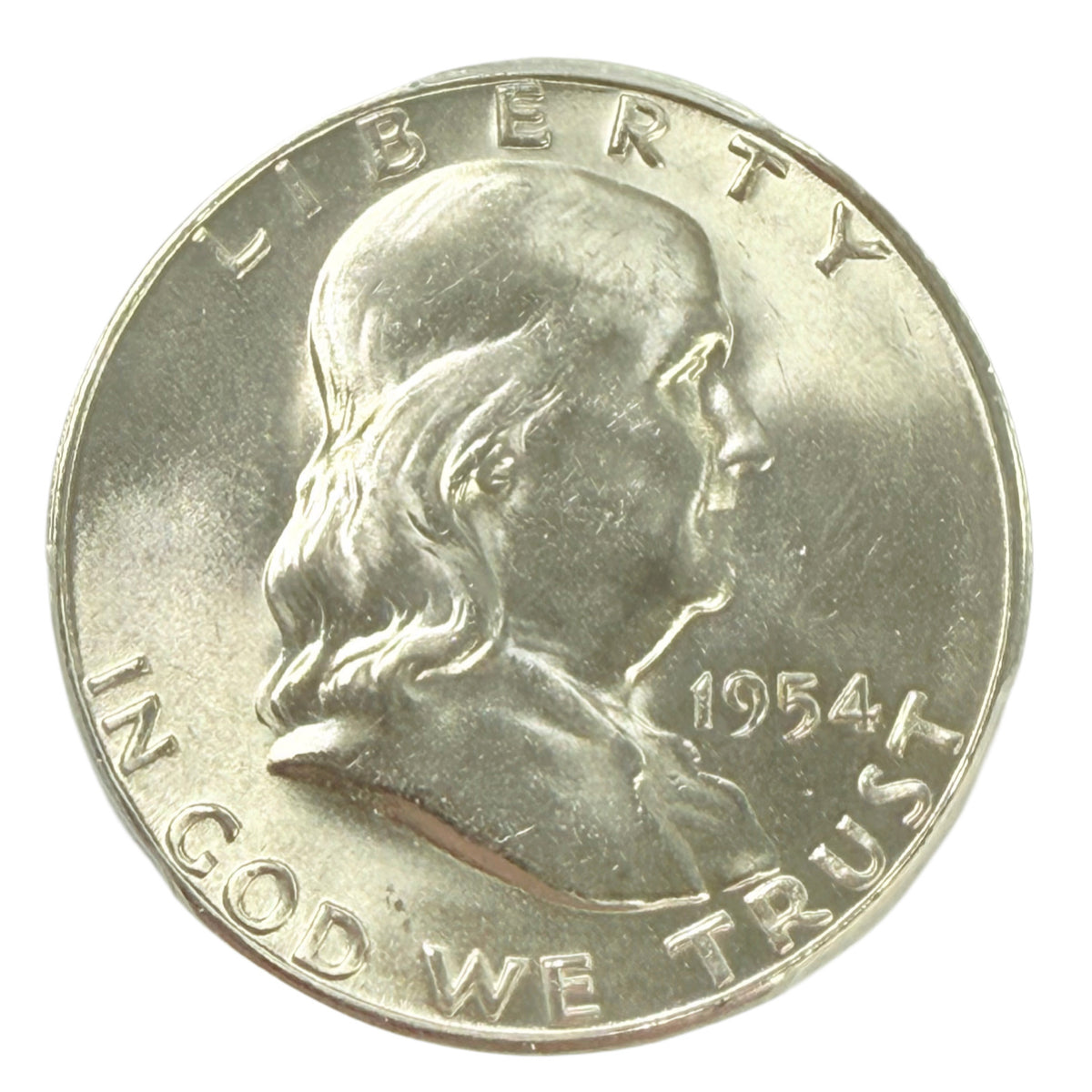 1954-S Franklin Half Dollar PCGS MS65
