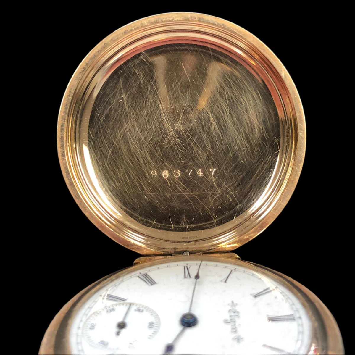 Elgin Model 2 Grade 206 Hunting Case Pocket Watch