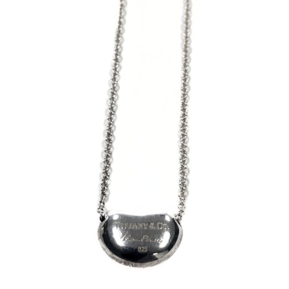 Tiffany Elsa Peretti Bean Necklace (With Box)