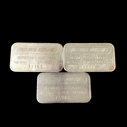 Engelhard 1 oz Silver Bar (Engelhard of Canada)