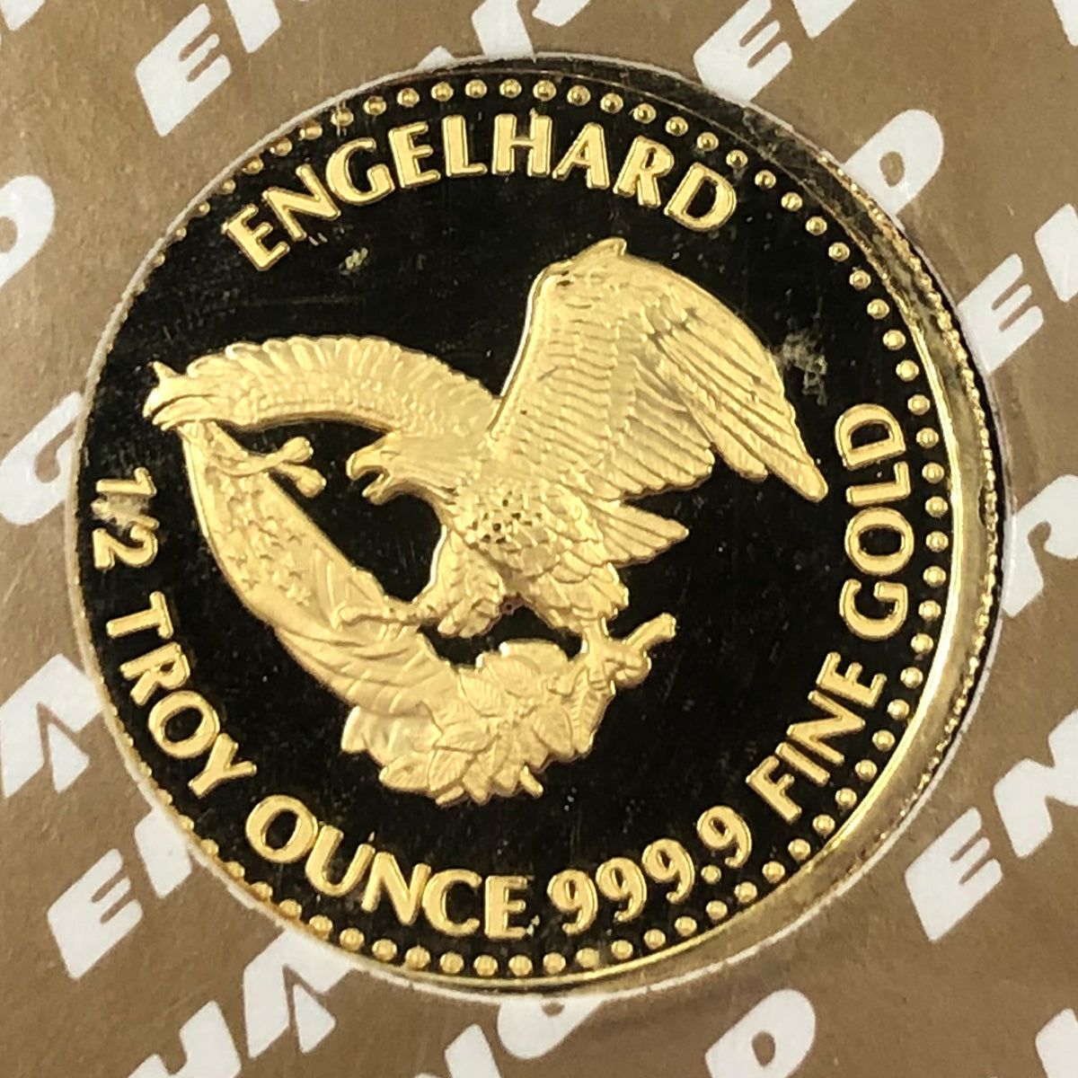 Engelhard 1/2 oz Gold Prospector (In Assay)