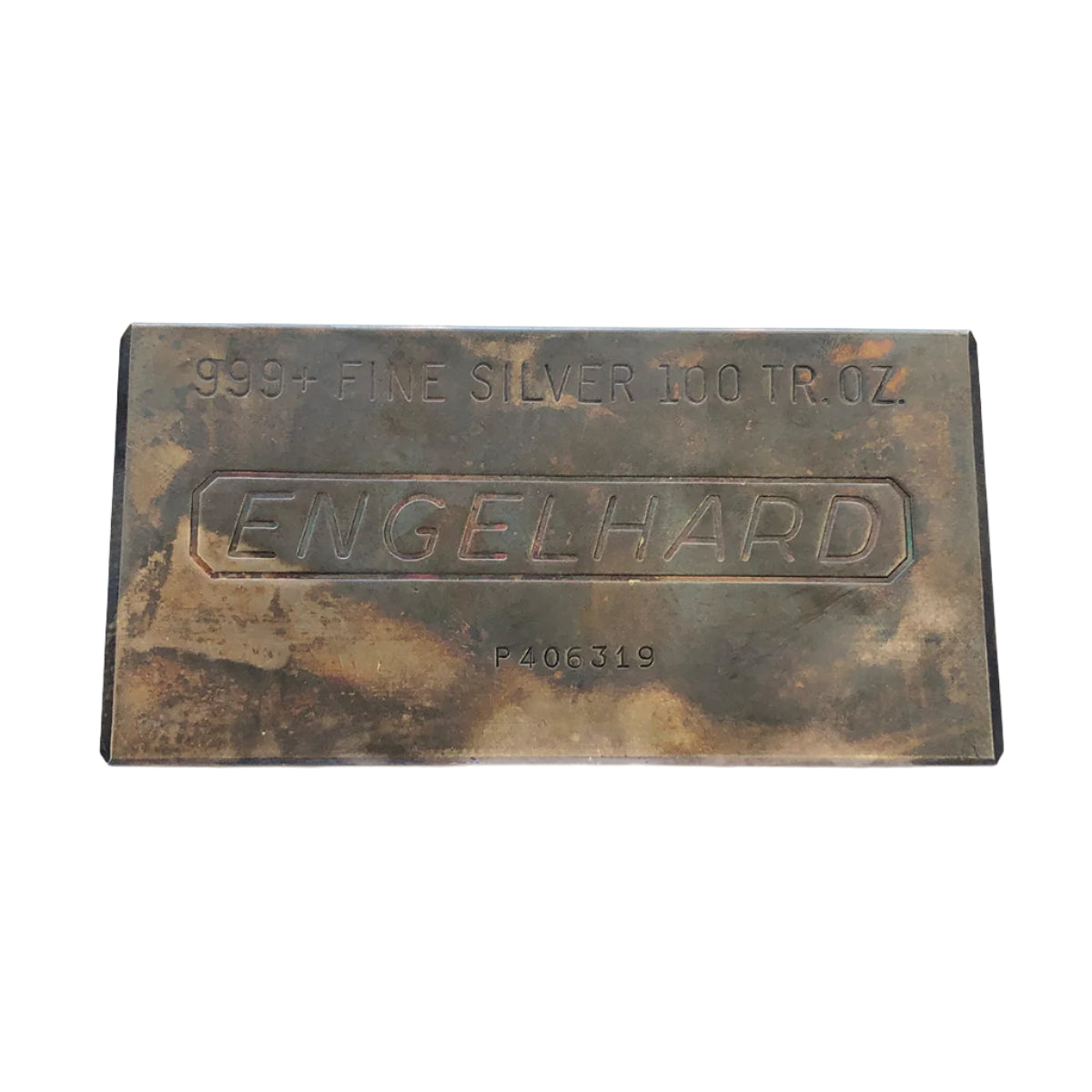 Engelhard 100 oz Silver Bar