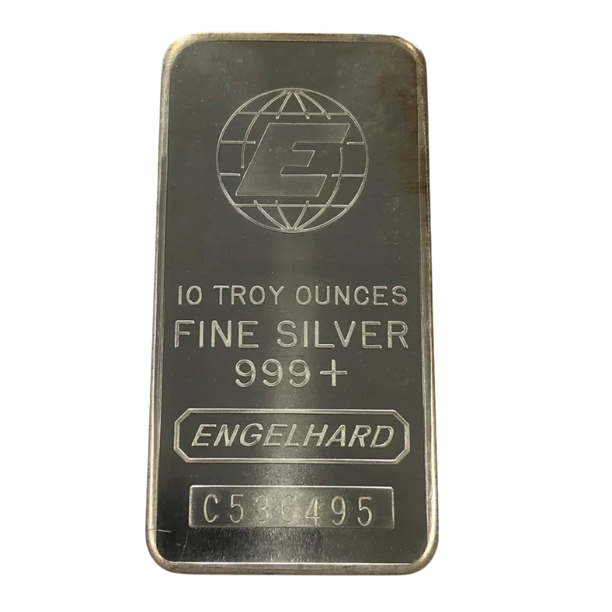 Engelhard 10 oz Silver Bar (Unsealed)