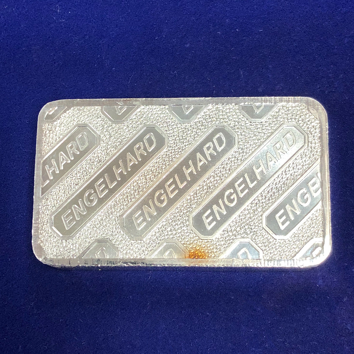 Engelhard 10 oz Silver Bar (12th Series C Logo Back)